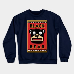 Big Black Bear Crest Crewneck Sweatshirt